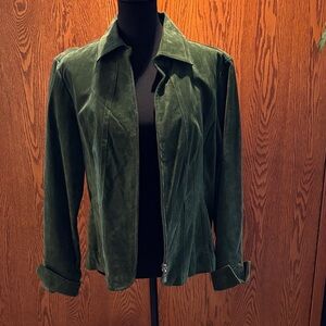 Elegant Green Women's Blazer